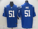 Nike Colts 51 Kwity Paye Royal 2021 NFL Draft Vapor Untouchable Limited Jersey,baseball caps,new era cap wholesale,wholesale hats
